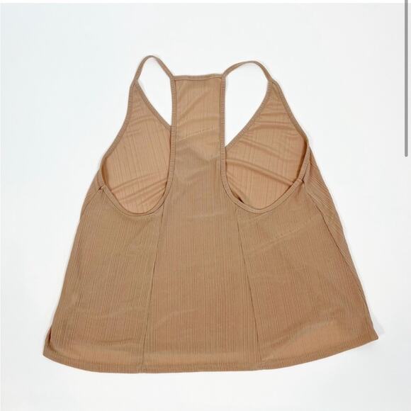 Free people intimately slinky slinky racer back brown tank top - Picture 2 of 4